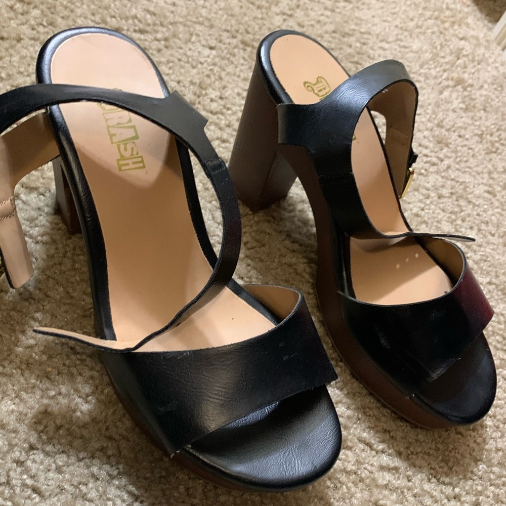 Black heels